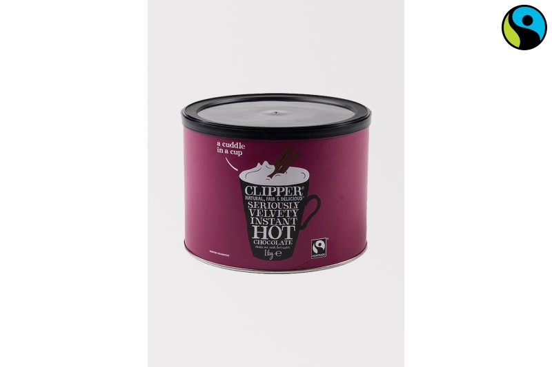 Clipper Fairtrade Instant Hot Chocolate Tin 1x1kg